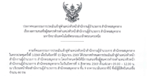 ผลการเสนอชื่อผู้สมควรดำรงตำแหน่งหัวหน้าสำนักงานผู้อำนวยการ สำนักหอสมุดกลาง มหาวิทยาลัยเทคโนโลยีพระจอมเกล้าพระนครเหนือ